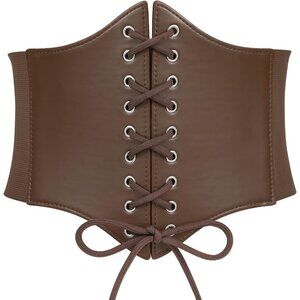 CORSET Belt for Women 02 Tan